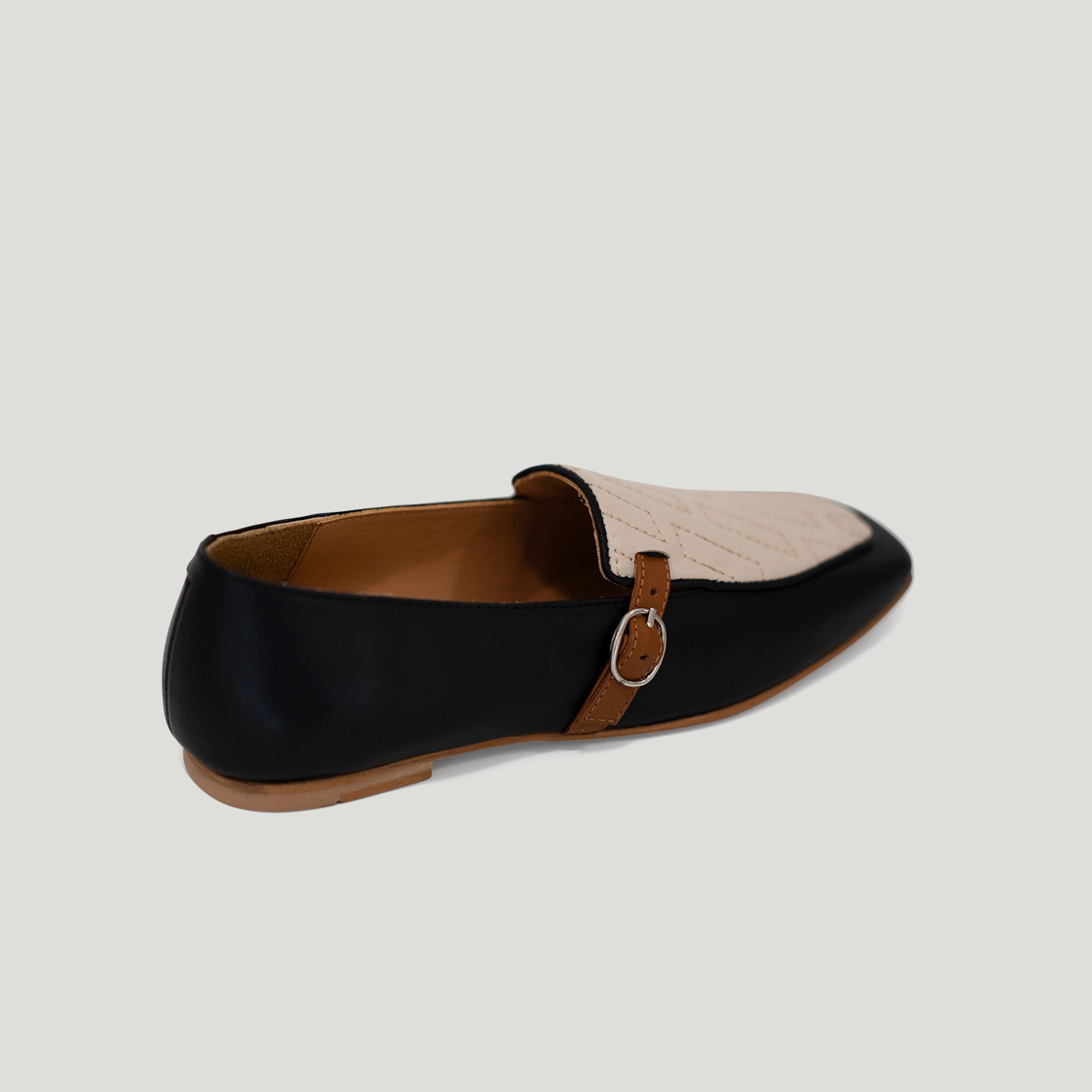 Amber black loafer - THUNA