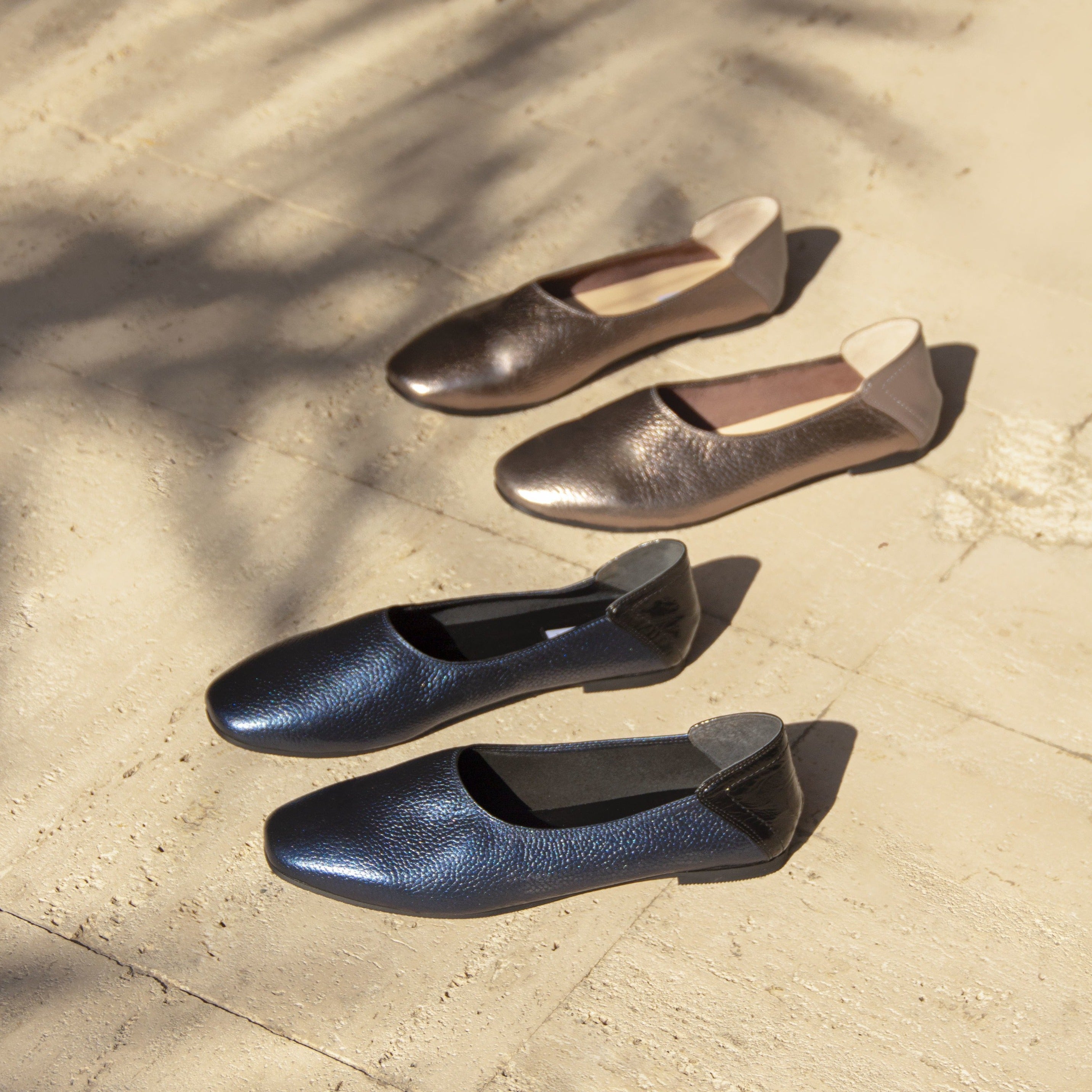 Lia blue loafer - Shoes - THUNA