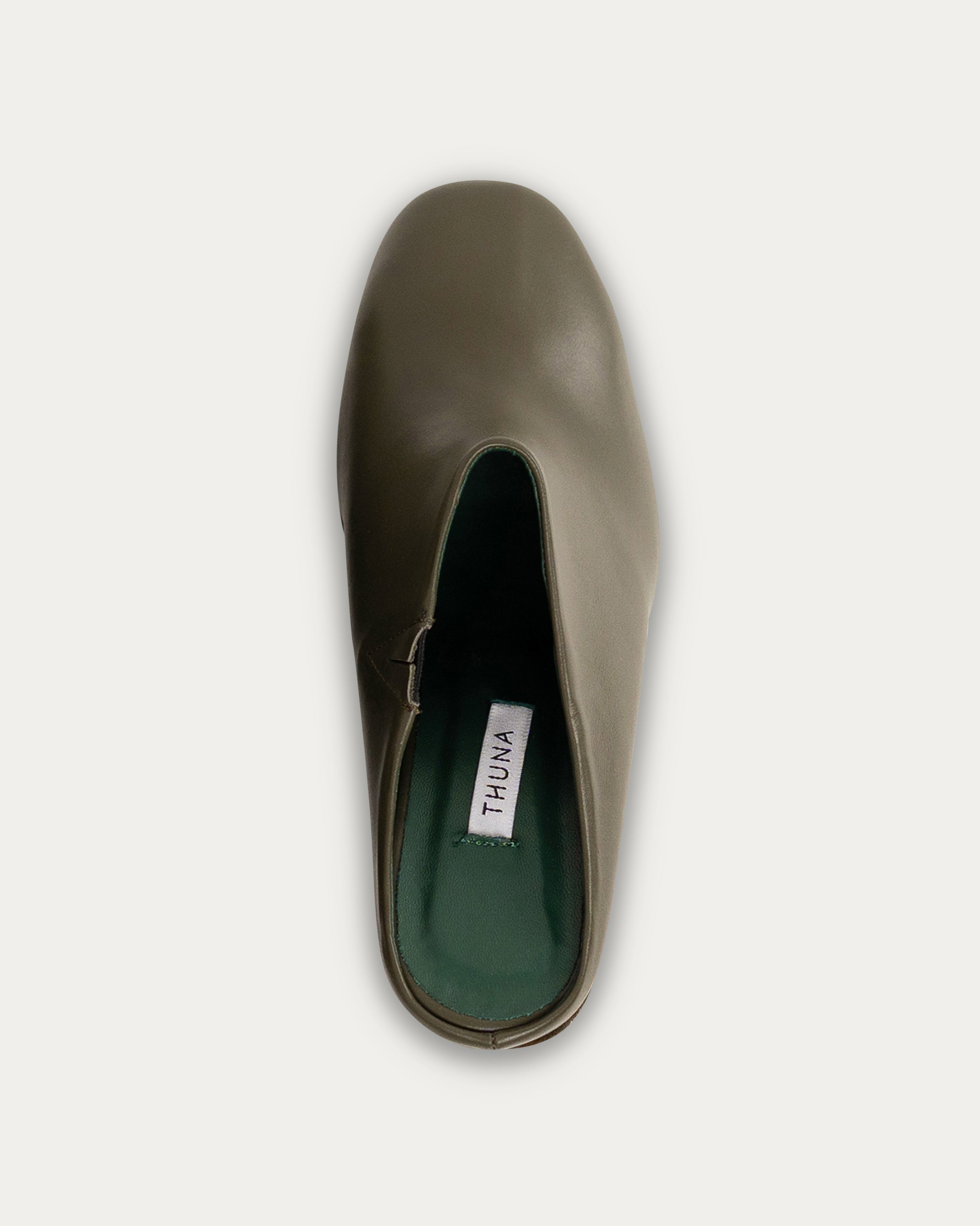 Nima green heel - THUNA