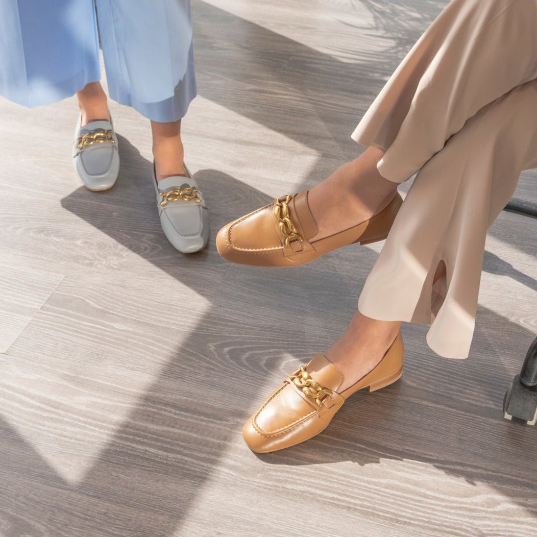Rama blue loafer - THUNA
