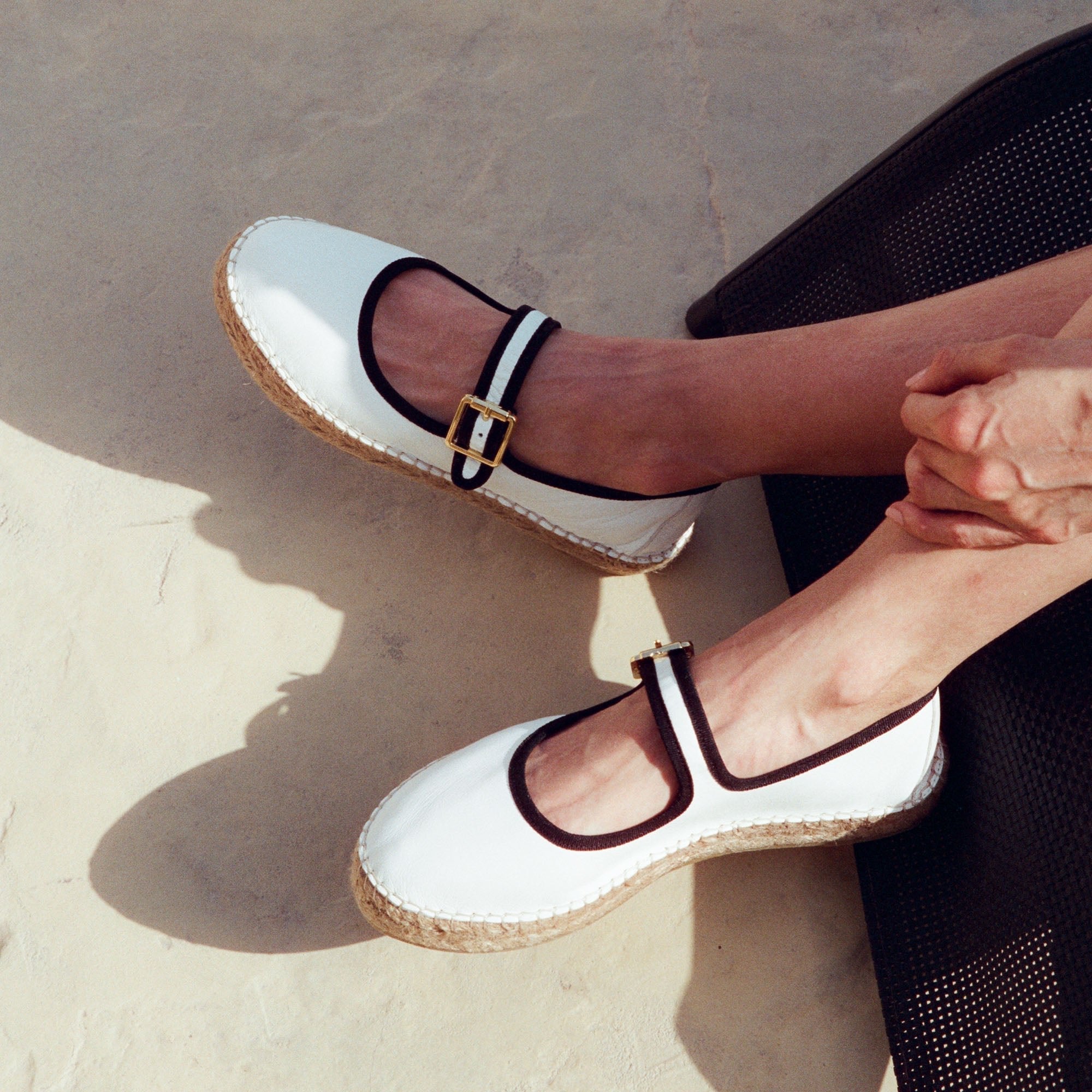 Runa white espadrille - THUNA