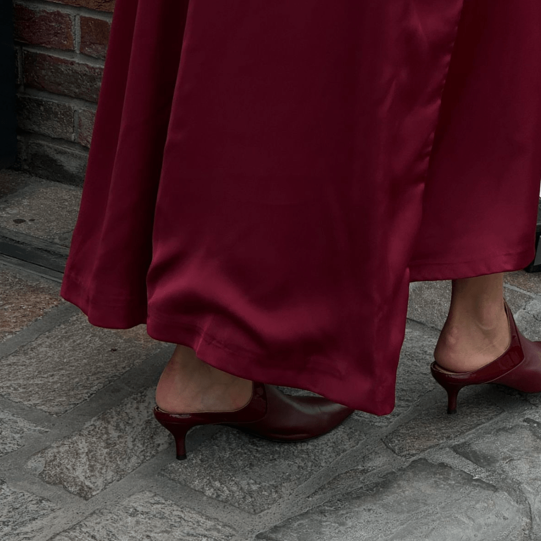 Vera bordeaux heel - heel - THUNA