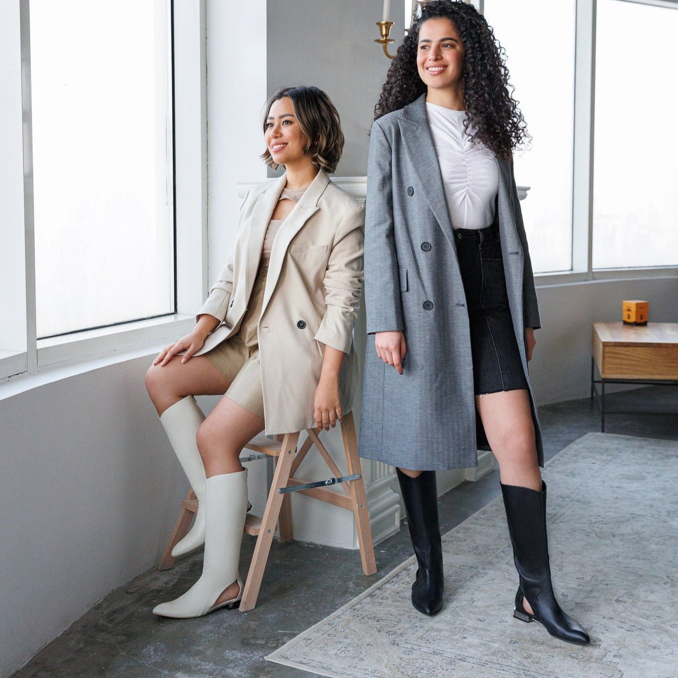 Zaha black boot - boot - THUNA