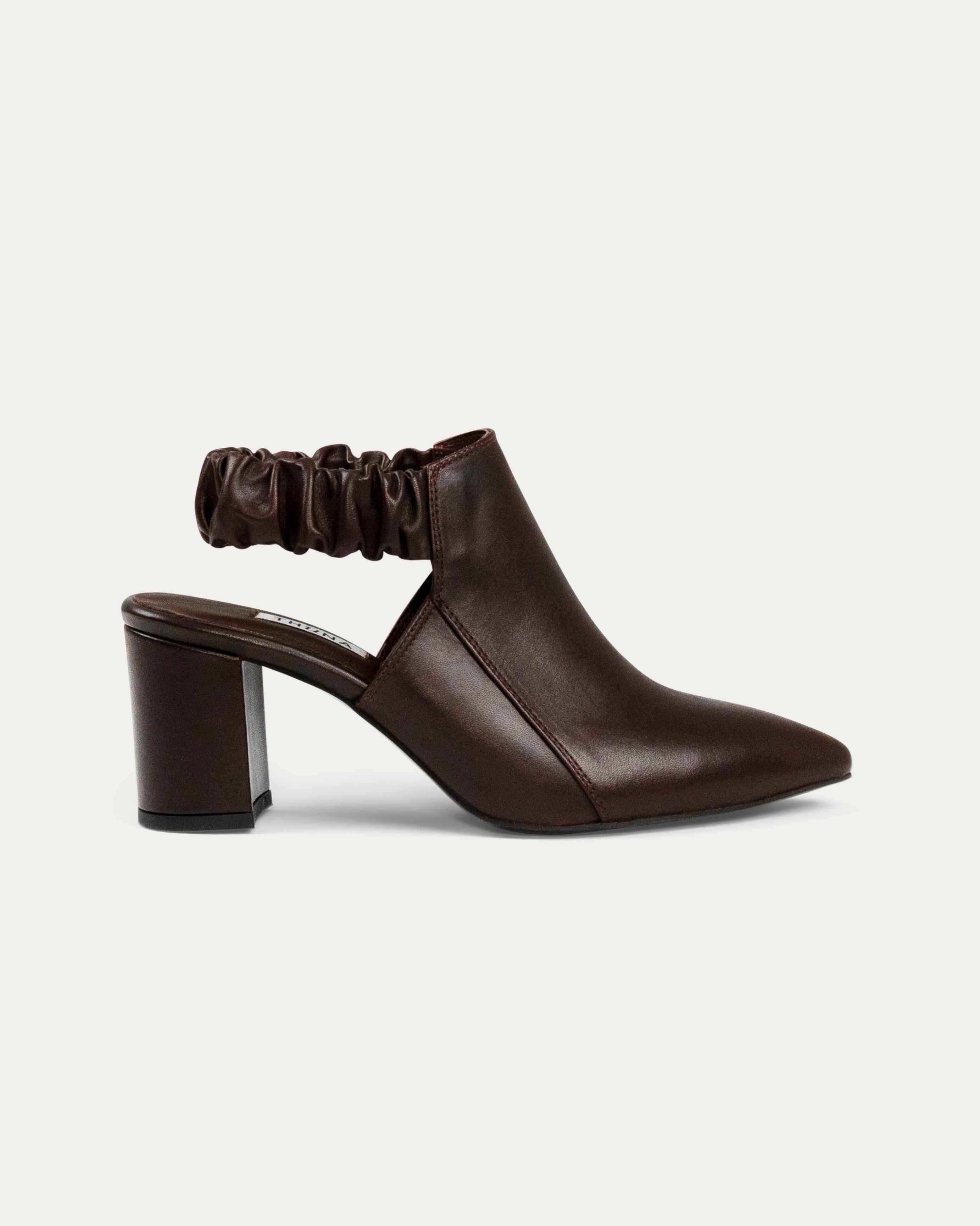 Fonda chocolate heel