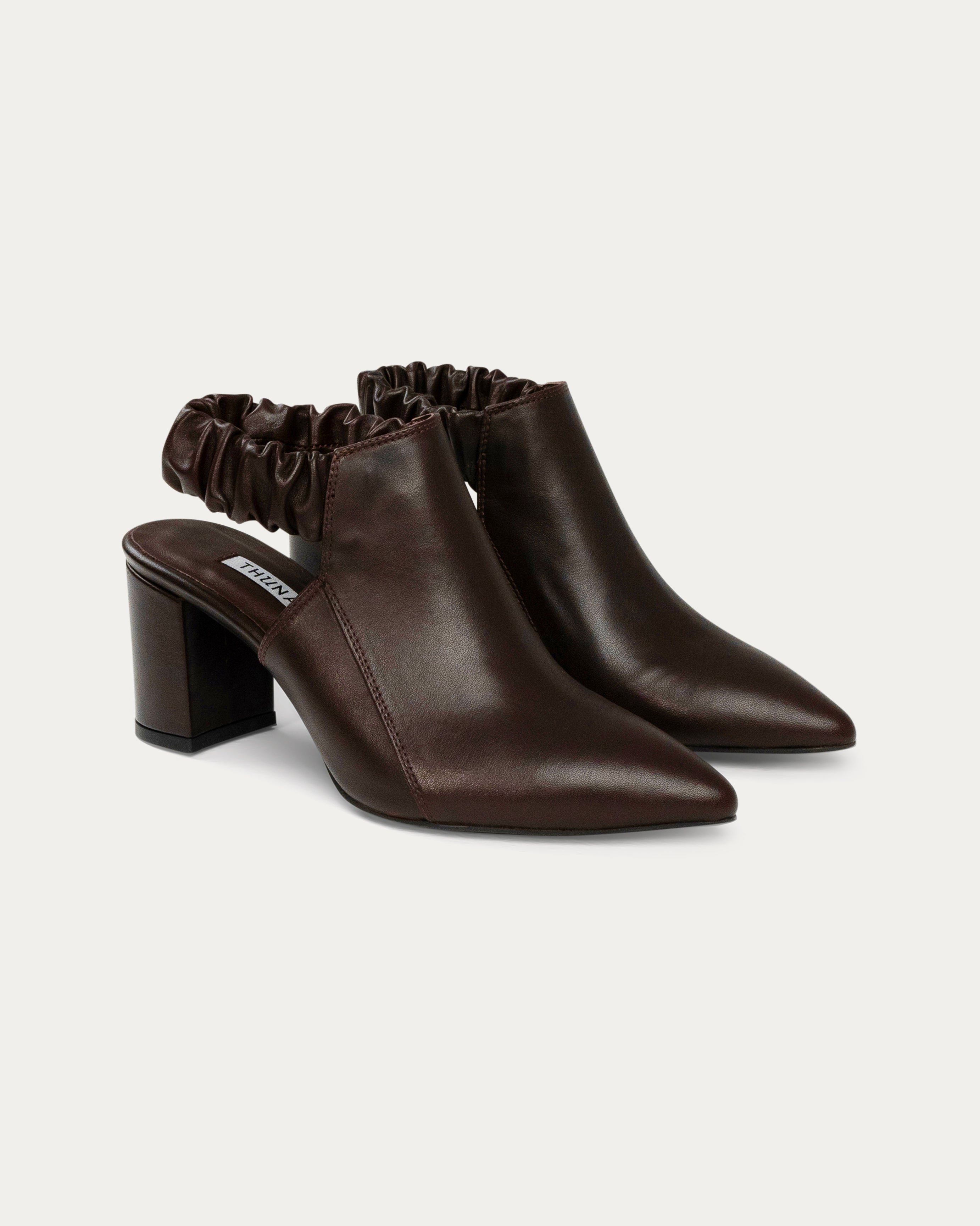 Fonda chocolate heel