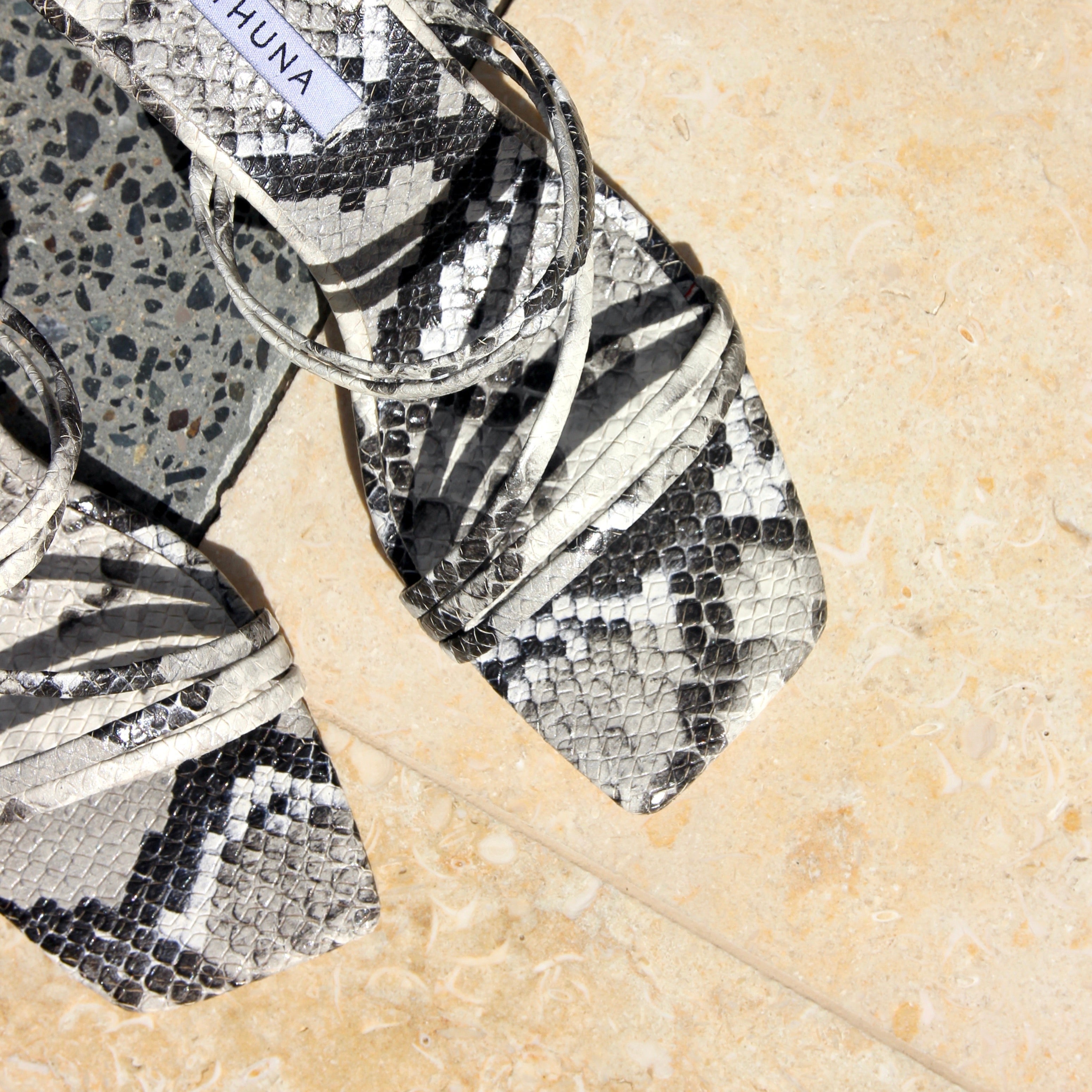 Rifal python - print heel - Shoes - THUNA
