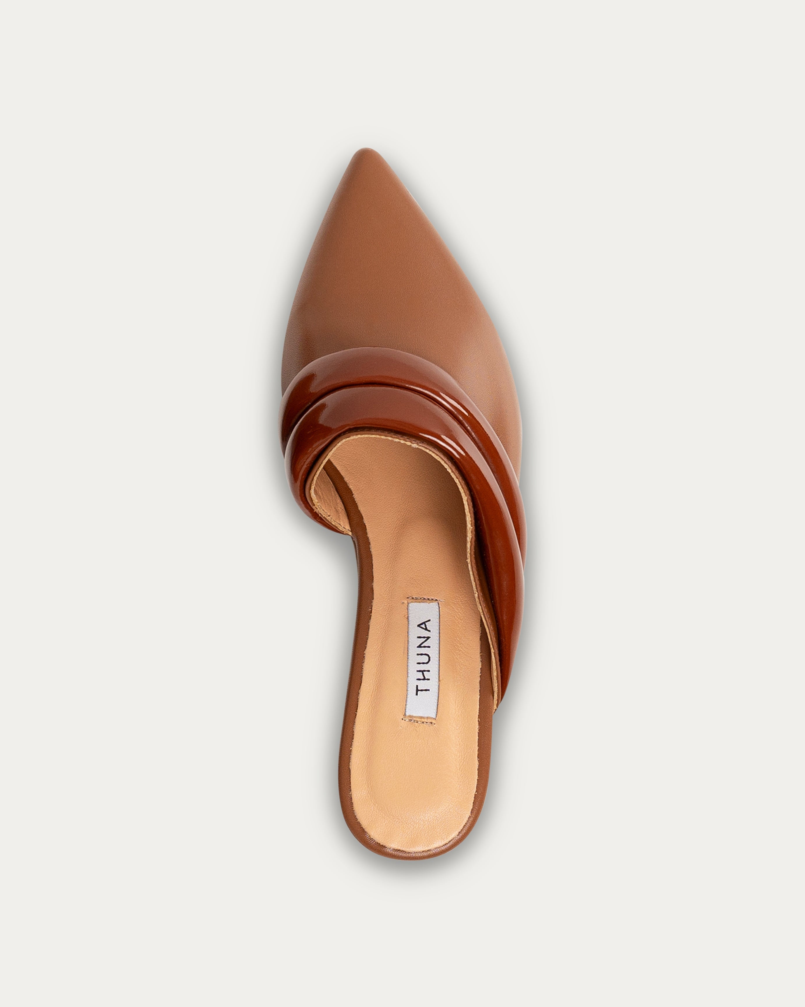 Nai brown mule - THUNA