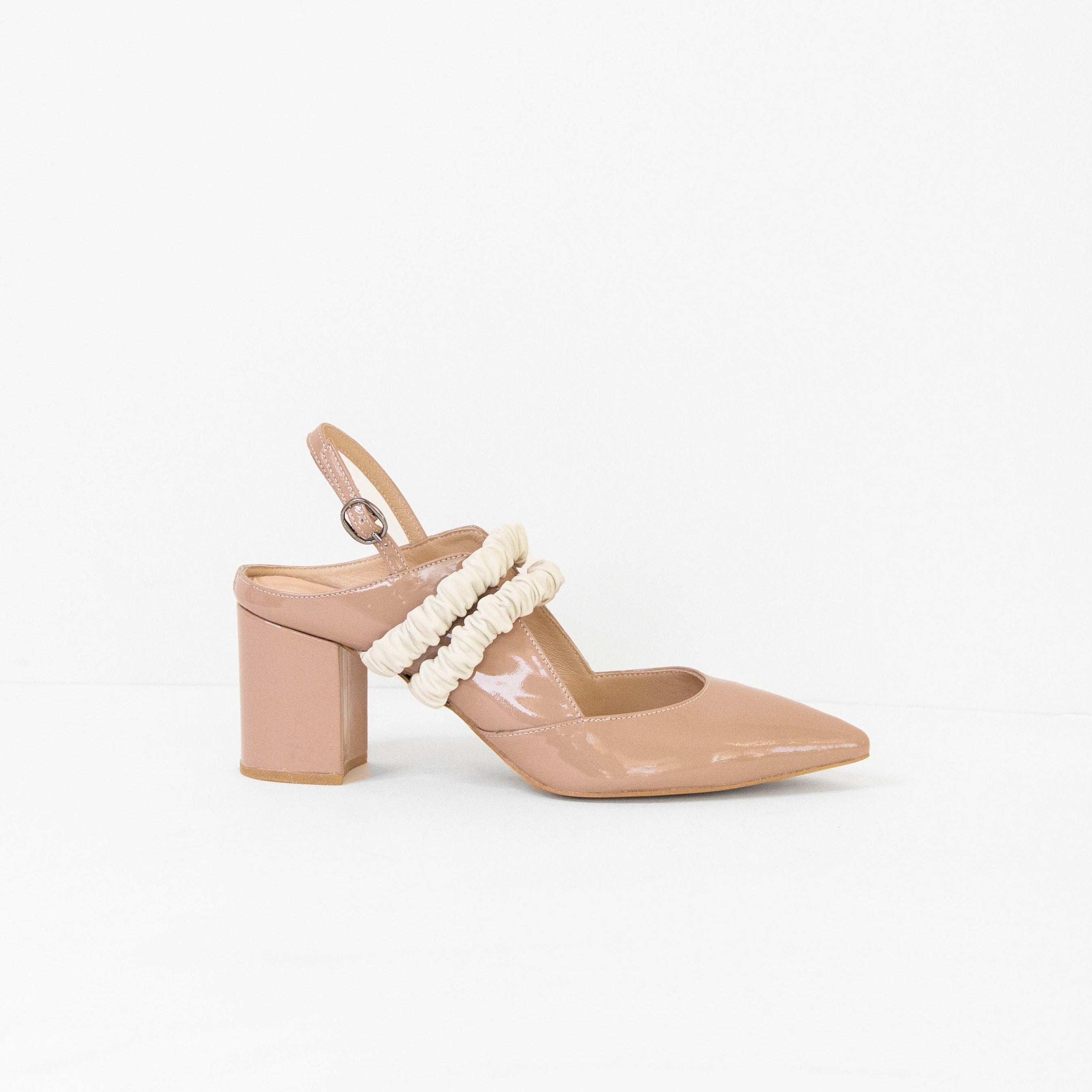 Riman beige heel - Shoes - THUNA
