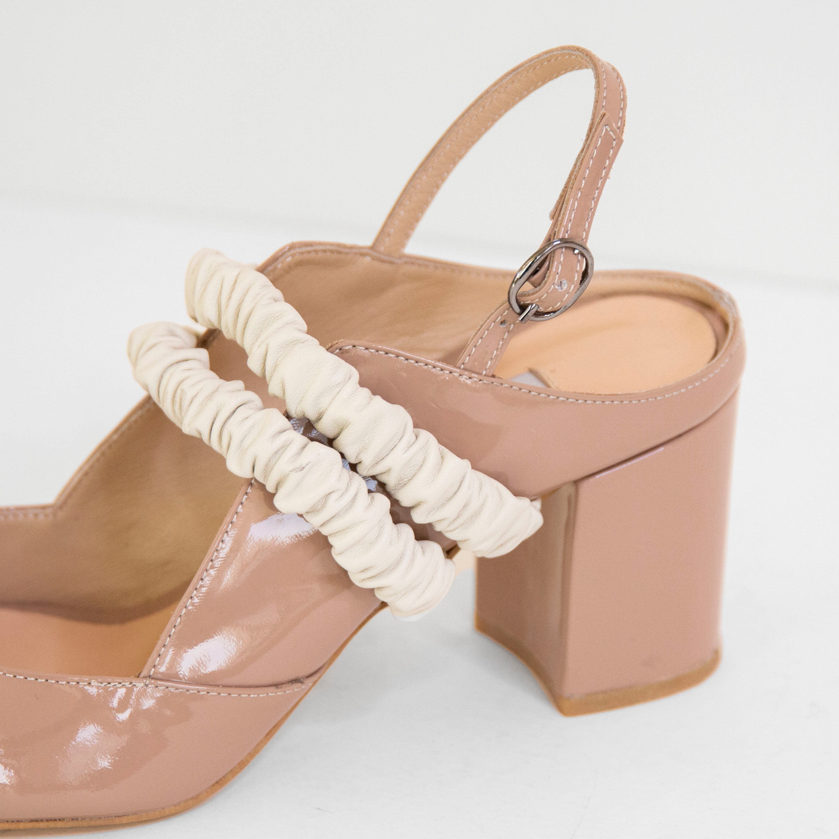 Riman beige heel - Shoes - THUNA