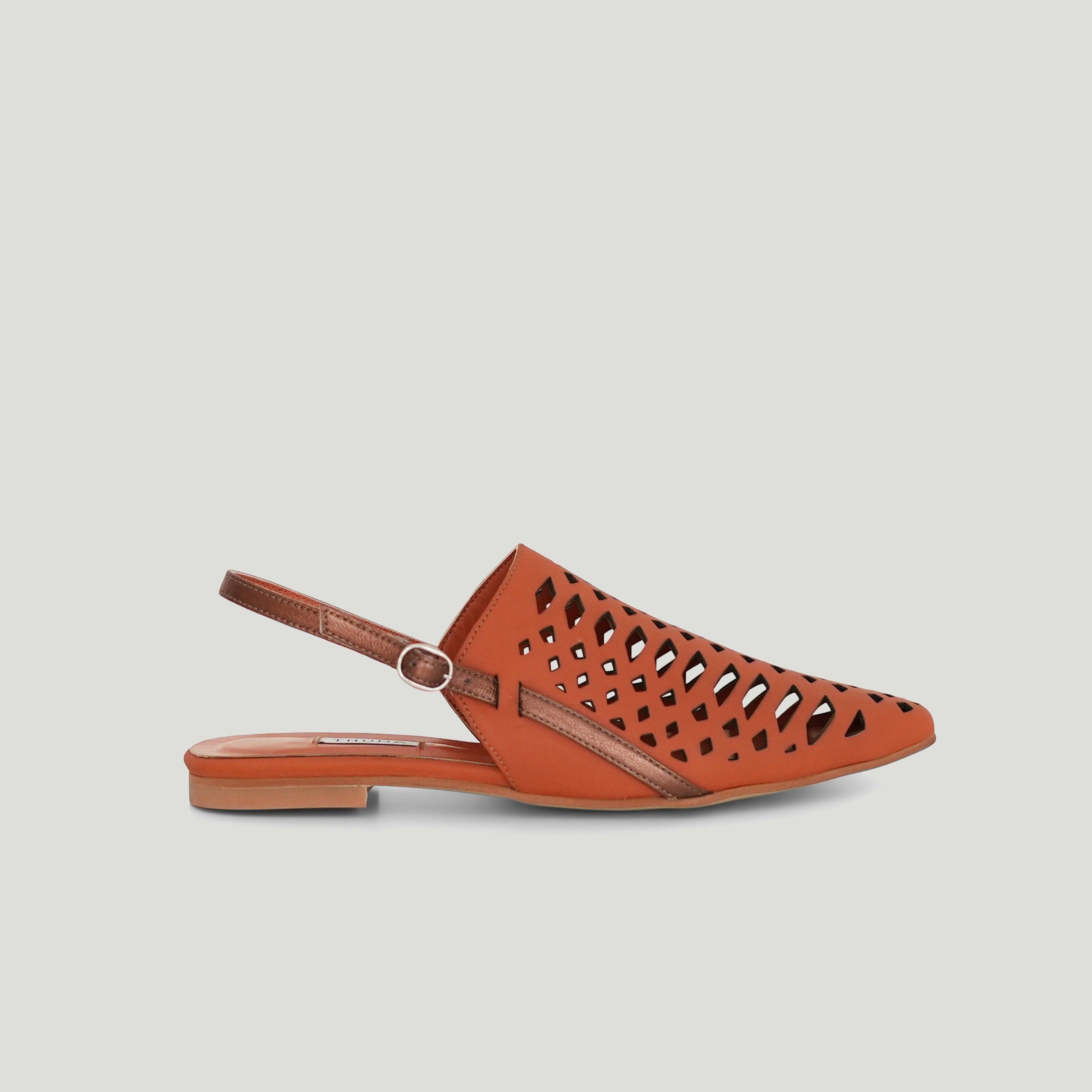 Shadan terracotta sandal - sandal - THUNA