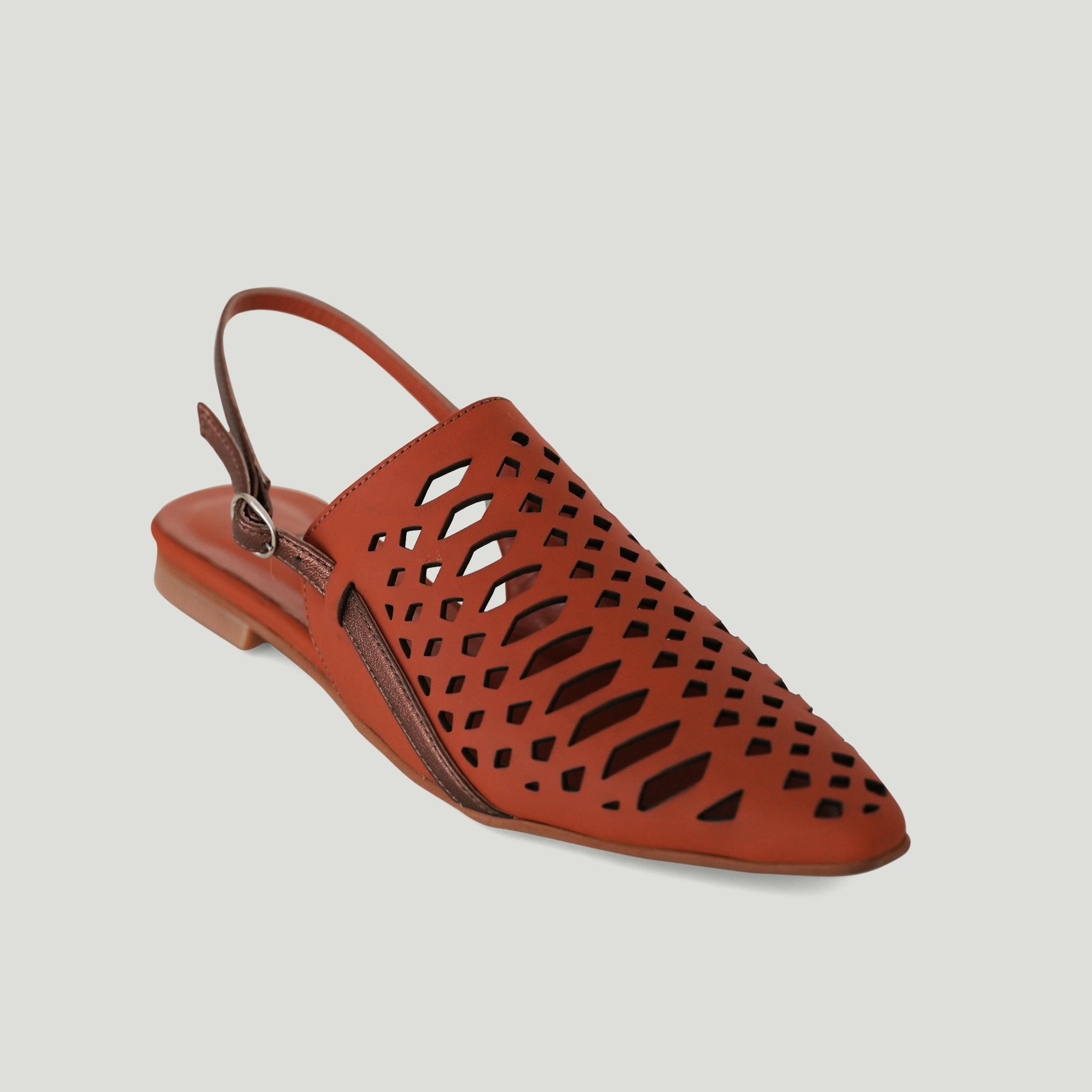 Shadan terracotta sandal - sandal - THUNA