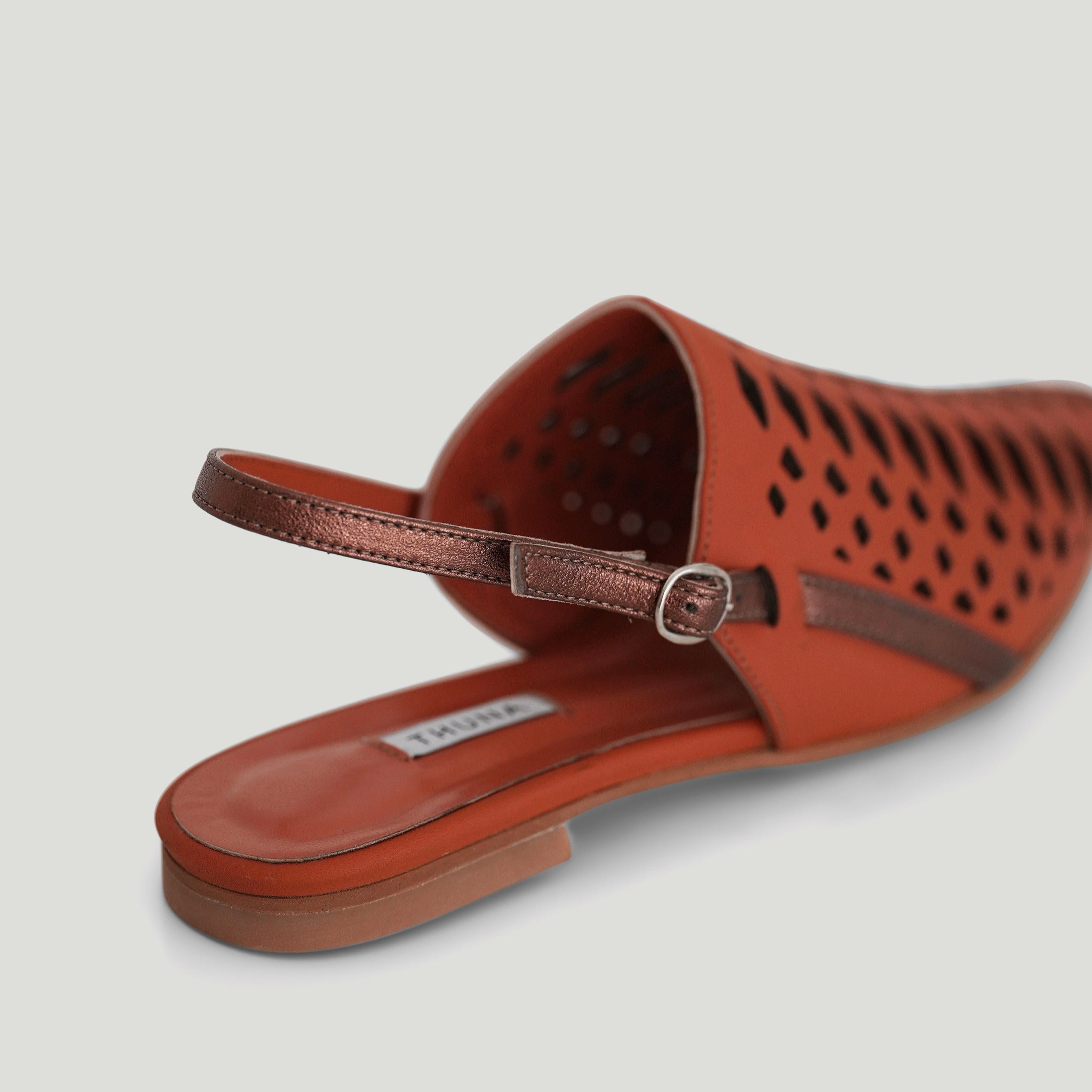 Shadan terracotta sandal - sandal - THUNA