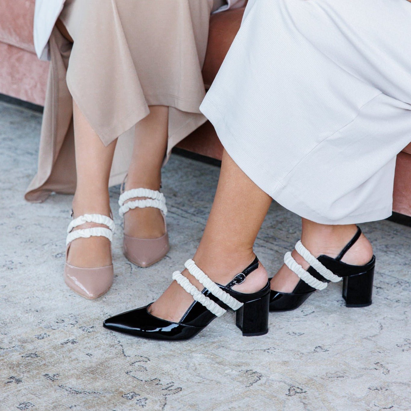 Riman beige heel - Shoes - THUNA