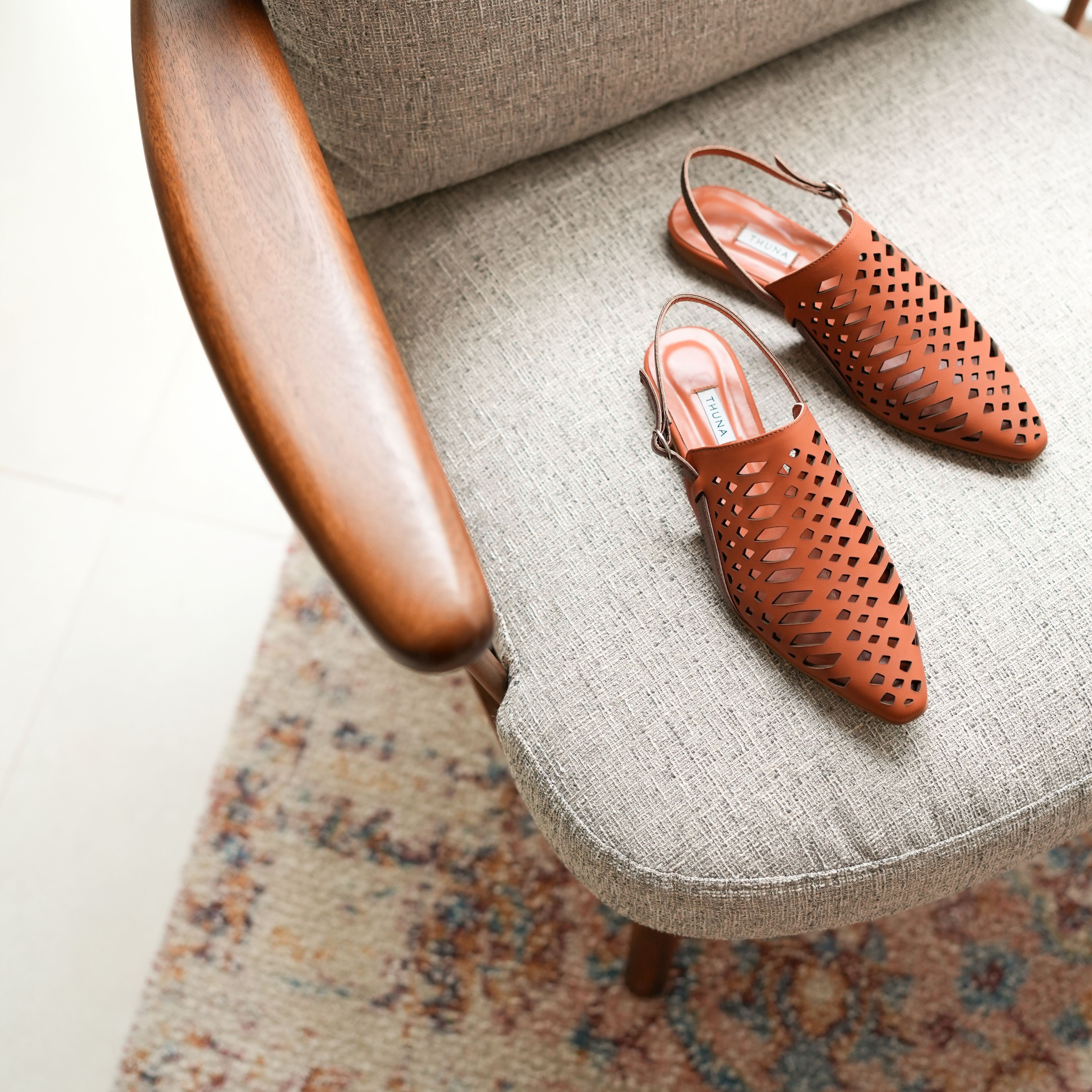 Shadan terracotta sandal - sandal - THUNA